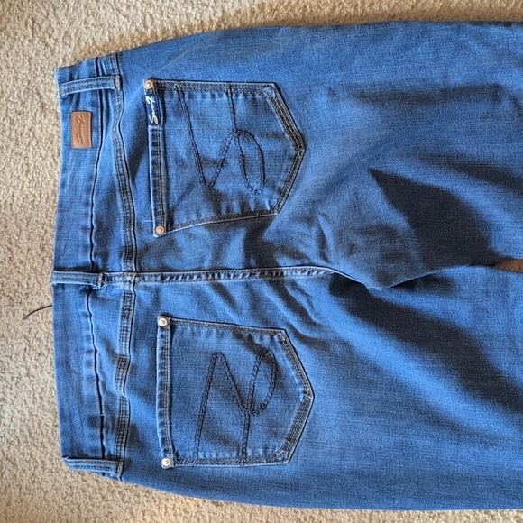 Seven7 Tummy Less High Rise Skinny Jeans Size 14 - Picture 6 of 7